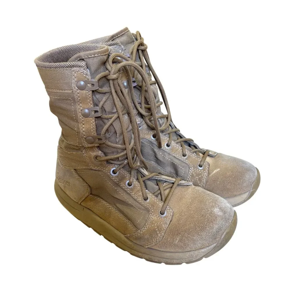 Danner Tachyon 8” Coyote Combat Boots Tan Men’s Size 6 D 50136 Women’s 7.5